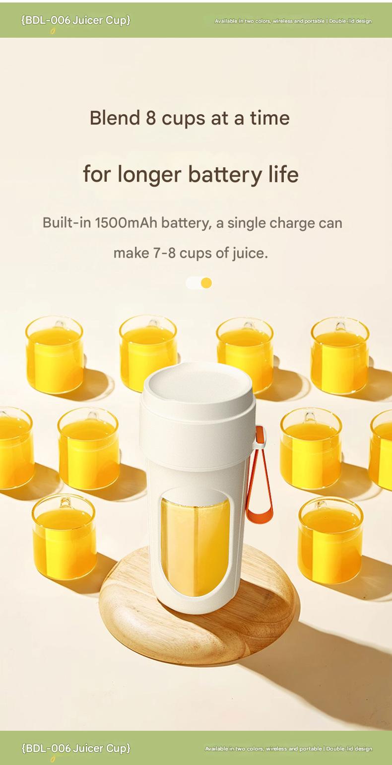 Portable Blender Cup (TikTok Trending) - 16
