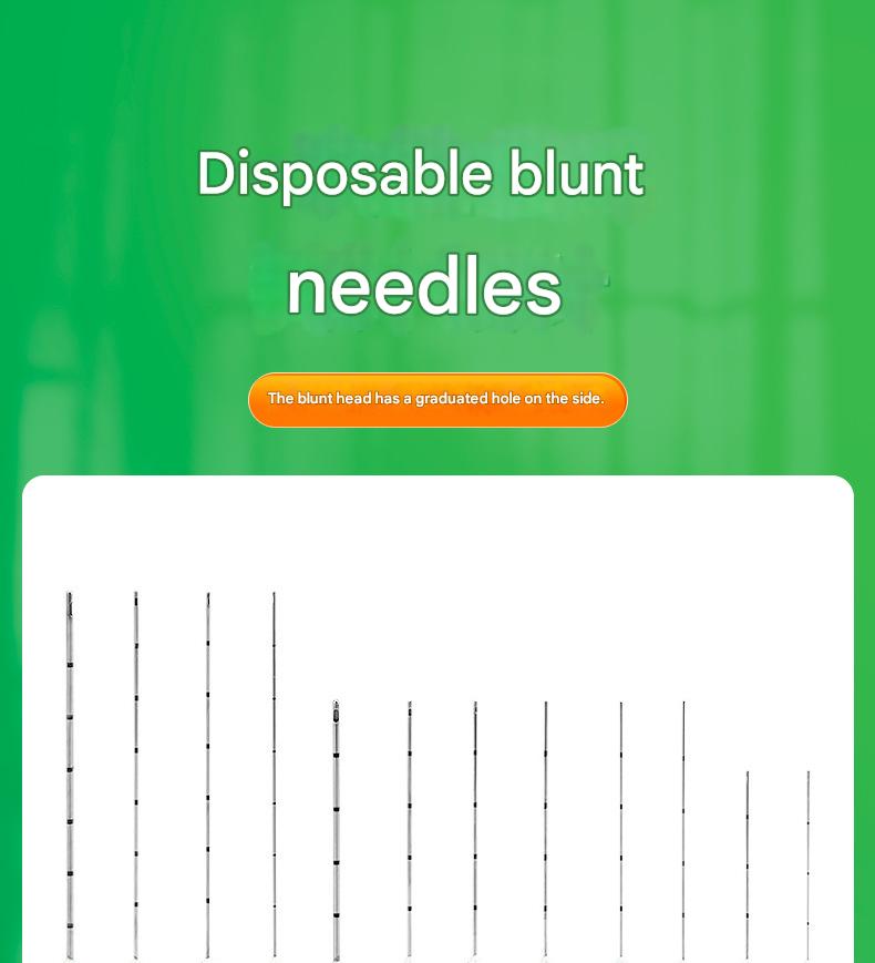 Cannula Blunt needle used to filler - 6