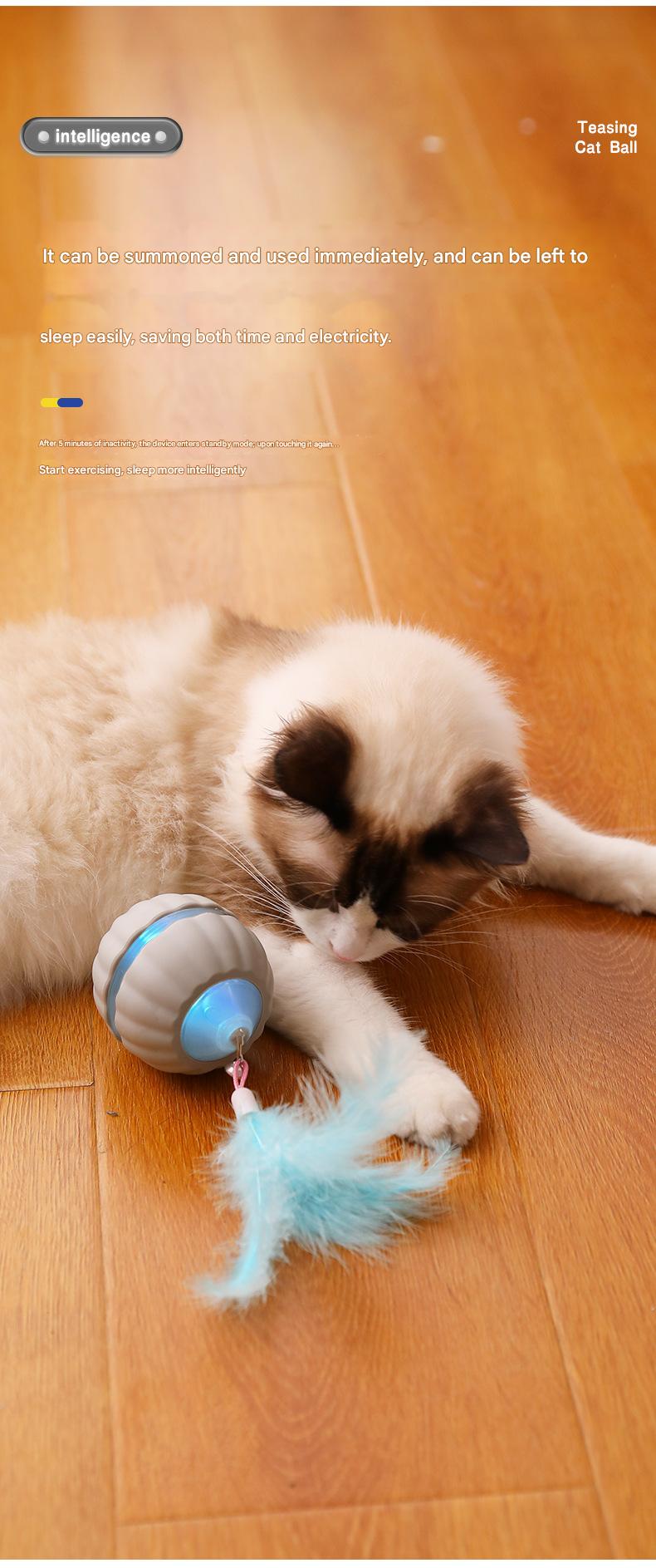 Smart Interactive Cat Ball Toy (TikTok Viral) - 11