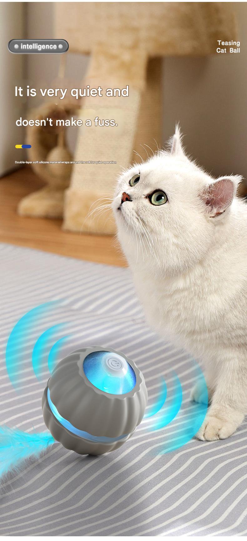 Smart Interactive Cat Ball Toy (TikTok Viral) - 13