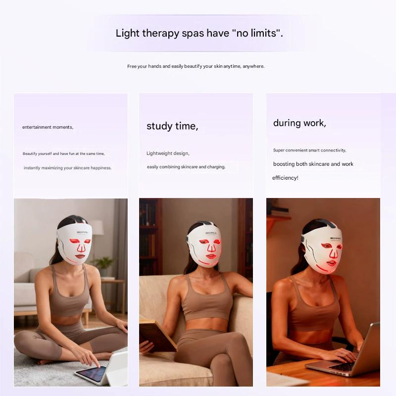 Image 3 - Red Light Therapy Facial Device